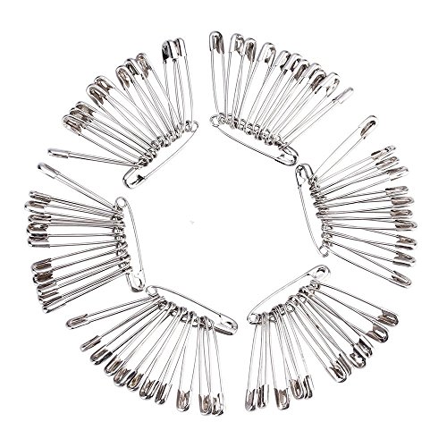 Product Cover 200PCS Safety Pins Size 2 for Sewing, 1.5inch