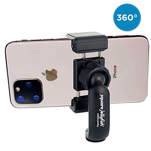 Product Cover Square Jellyfish Jelly Grip Tripod Mount | 360 Degree Swivel Squeeze Grip Compatible with All iPhone 11 and Android (Mount Only)