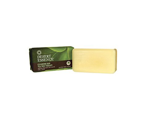 Product Cover Desert Essence, Cleansing Bar Tea Tree Therapy, 5 Oz (142 G)(Pack Of 2)