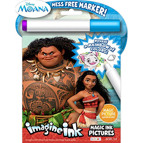 Product Cover Bendon 73581 Disney Moana Imagine Ink Magic Ink Pictures