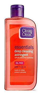 Product Cover Clean & Clear Essentials Deep Cleaning Astringent 8 Ounce (Value Pack of 2)