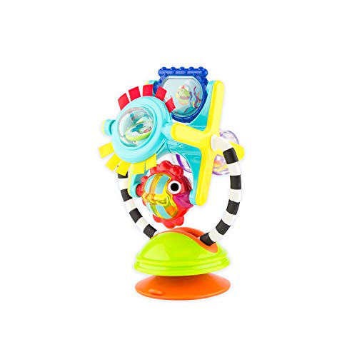 Product Cover Sassy Fishy Fascination Station 2-in-1 Suction Cup High Chair Toy | Developmental Tray Toy for Early Learning | for Ages 6 Months and Up