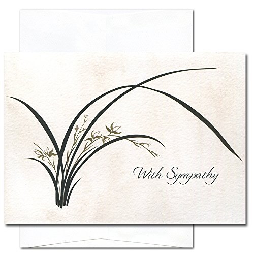 Product Cover Wild Orchid - Sympathy Cards, box of 10 cards & envelopes
