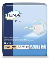 Product Cover Tena 72435 Plus Pull On Heavy Absorbency Underwear-Extra Large-60/Case