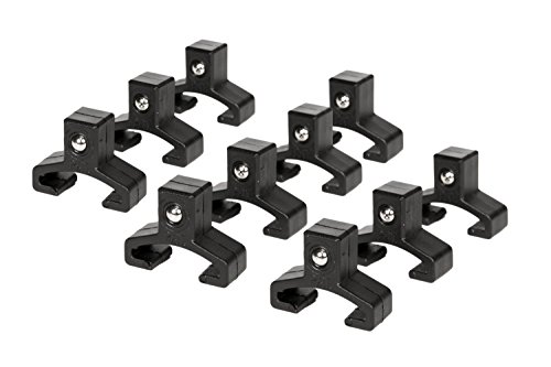 Product Cover Olsa Tools Black Spring Loaded Ball Bearing Socket Clips for Use with Olsa Socket Holder Rails | 10-Pack (3/8-inch)