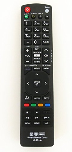 Product Cover Nettech New LG AKB72915239 Universal Remote Control for All LG Brand TV, Smart TV - 1 Year Warranty(LG-23+AL)