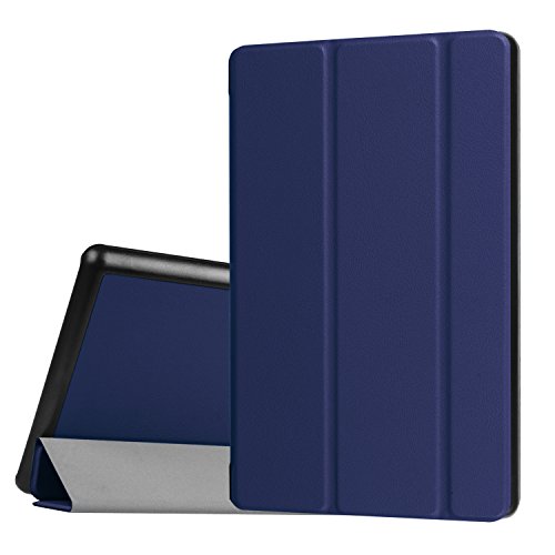 Product Cover Sevrok Fire HD 8 Tablet Case Smart Lightweight Stand Folding Protective Cover with Auto Wake/Sleep for Amazon Fire HD 8 8th Generation / 7th-Generation / 6th-Generation, Deep Blue