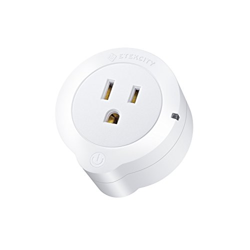 Product Cover Etekcity WiFi Smart Plug, Voltson Mini Outlet with Energy Monitoring, No Hub Required, ETL Listed, White, Compatible with Alexa, Google Home and IFTTT