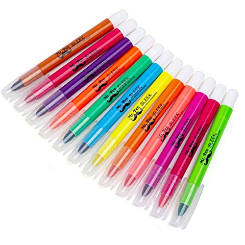 Product Cover Mr. Pen- Gel Highlighters, Bible Highlighter, Pack of 12, No Bleed Highlighter, 2 Bonus Highlighters, Dry Highlighter, Highlighters Assorted Color, Bible Journaling Supplies, Bible Markers for Tabs