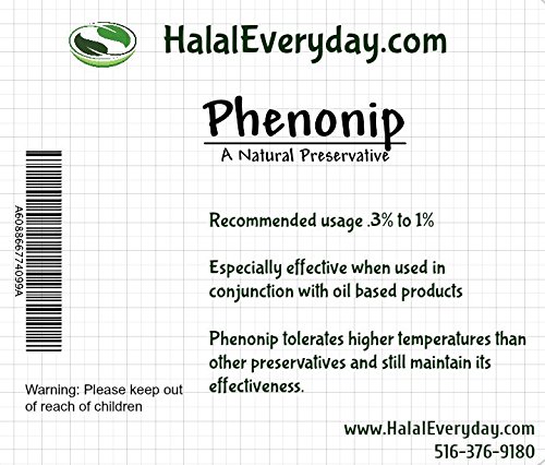 Product Cover Phenonip - Preservative Used for Lotion, Cream, Lip Balm or Body Butter 8 Oz - Enough preservative to support approximately 48 lbs. of prod
