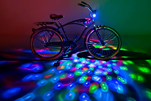 Product Cover Brightz CruzinBrightz Blinking Tri-colored LED Bicycle Accessory Light, Red/Green/Blue