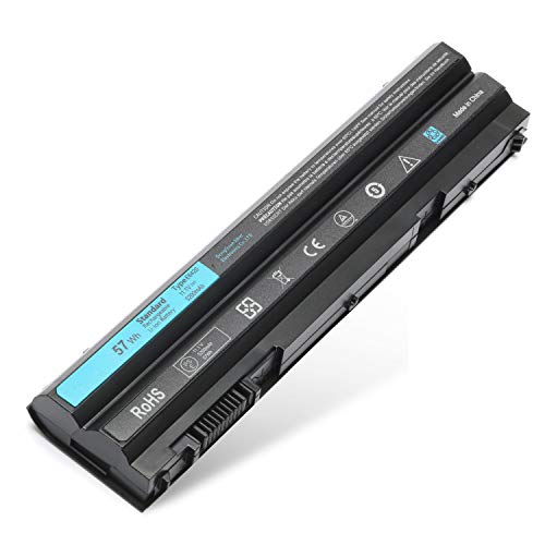 Product Cover T54FJ Laptop Battery for Dell Latitude E5420 E5430 E5520 E5530 E6420 E6430 E6520 E6530 Compatible P/N:312-1163 312-1242 T54F3 X57F1 KJ321 M5Y0X HCJWT 7FJ92 NHXVW PRRRF-6-Cell