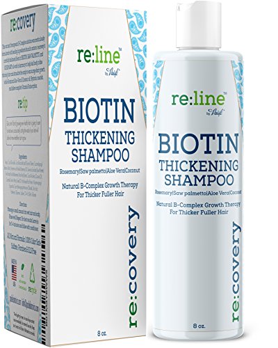 Product Cover Biotin Shampoo for Hair Growth - Thickening Shampoo for Hair Loss All Natural for Thinning Hair - Rosemary Aloe Vera Coconut - for Women Men - Sulfate Free Paraben Free - Safe for Color Treated Hair
