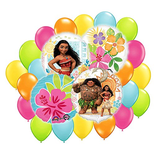 Product Cover Disney Moana Balloon Bouquet Decoration Kit 24pc