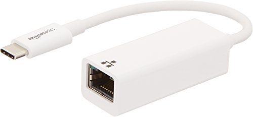Product Cover AmazonBasics USB 3.1 Type-C to Ethernet Adapter - White