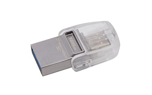 Product Cover Kingston Digital 128GB Data Traveler Micro Duo USB 3C Flash Drive (DTDUO3C/128GB)
