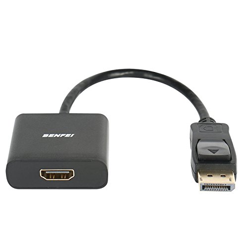 Product Cover Active DisplayPort to HDMI 4K Adapter Benfei DP to HDMI Ultra HD Converter Male to Female Gold-Plated Cord Supporting Eyefinity