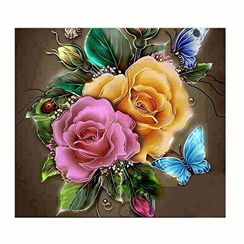 Product Cover DEESEE(TM) DIY Diamond 5D Embroidery Paintings Rhinestone Pasted diy Christmas painting Cross Stitch (H(3030CM))