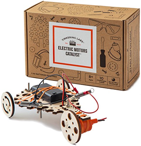 Product Cover Tinkering Labs Electric Motors Catalyst, Robotics Stem Kit for Kids Age 8-12