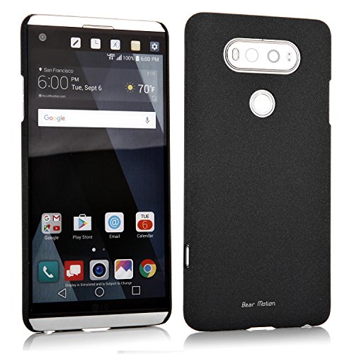 Product Cover Slim Case for LG V20 Case - Bear Motion Premium Back Cover for LG V20 - Sandy (Black)