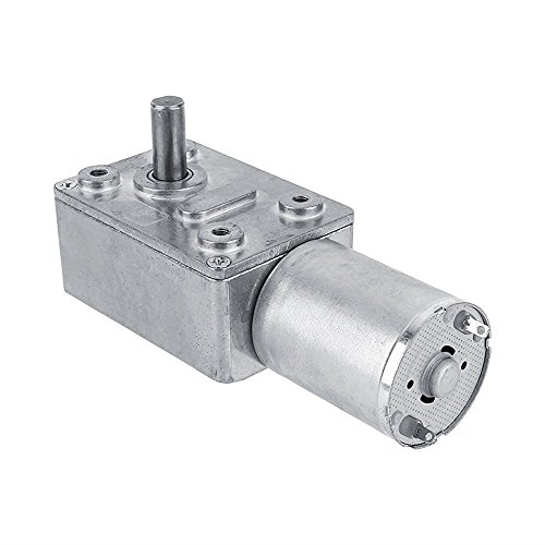 Product Cover High Torque Turbo Geared Motor DC 12V Motor 2/3/5/610/20/30/40/62/100RPM (5 RPM)