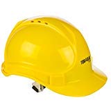 Product Cover Child Hard Hat - Ages 2 to 6 - Kids Yellow Safety Construction Helmet or Costume