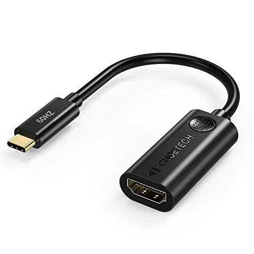 Product Cover CHOETECH USB C a HDMI Adaptador,USB 3.1 Type C a HDMI Adapter(Thunderbolt 3) Tipo C a HDMI (Resolución 4K) para MacBook Pro 2018/2017/2016,iPad Pro,Sumsung S10/S10+/S9/S9+/S8/S8+/Note 8,iMac 2017 etc