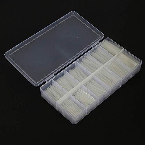 Product Cover Ginsco 324 Pcs 6 Size φ1.5/2.5/3/5/6/10mm Clear Heat Shrink Tubing Cable Wrap Kit White