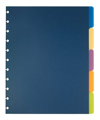 Product Cover TUL Custom Note-Taking System Discbound Tab Dividers, 8 1/2 x 11, Letter Size, Assorted Colors