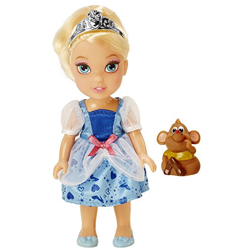 Product Cover Disney Princess Petite Cinderella Doll and Gus Gus Figure 6 Inches