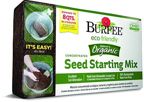Product Cover Burpee 8 qt Organic Coir Compressed Seed Starting Mix 1-Brick