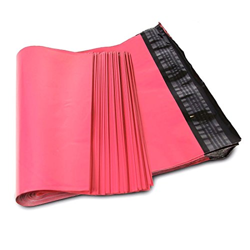 Product Cover SJPACK 10x13 Hot Pink Poly Mailers 2.5 Mil Envelopes Plastic Shipping Bags with Self Sealing Strip
