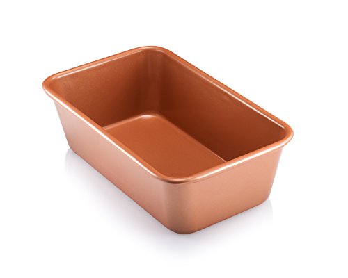 Product Cover Gotham Steel 1362 Pro Nonstick Loaf Baking Pan, Brownish