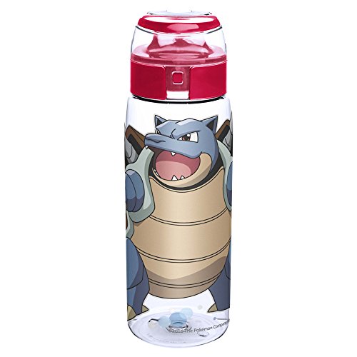 Product Cover Pokemon Reusable Tritan Plastic Water Bottle with Flip Top Cap