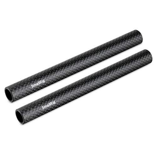 Product Cover SMALLRIG 15mm Carbon Fiber Rods - 6 Inches for 15 mm Rod Support System (Non-Thread), Pack of 2-1872