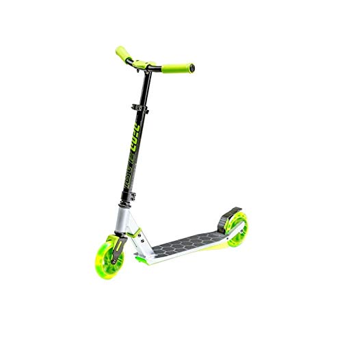 Product Cover Neon Flash Kids Scooter with LED Lights | Light Up Deck & Wheels Kick Scooter