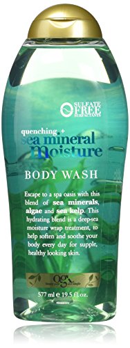 Product Cover OGX Quenching + Sea Mineral Moisture Body Wash, 19.5 Ounce