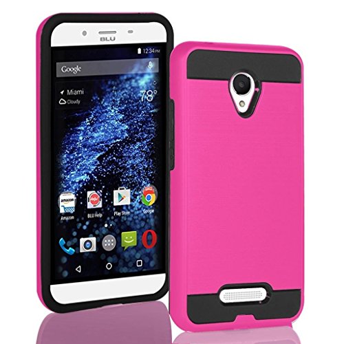 Product Cover BNY-WIRELESS Golden Sheeps Case Compatible with BLU Studio X8 HD S530,Blu Studio X8 HD 2019 Rugged High Impact Hybrid Slim Shockproof Protector Case-Pink