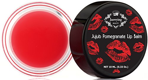 Product Cover Pomegranate Lightening Lip treatment for Dark Lips - Rich shea butter, Softens, Hydrates and Nourishes - Net 0.33 Oz (10 g.)