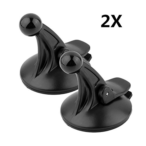 Product Cover TraderPlus 2Pcs GPS Windshield Mount Holder for Garmin Nuvi Suction Cup Car Windscreen