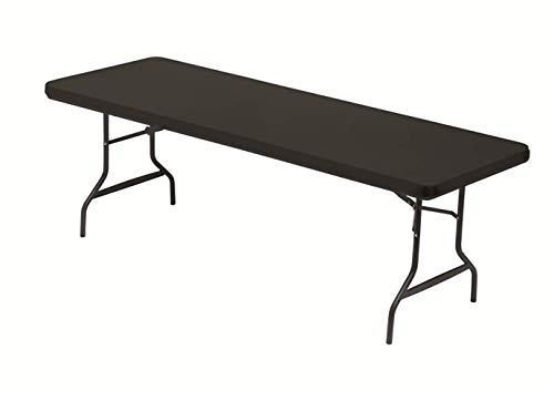 Product Cover Iceberg 16631 Stretch Fabric Table Top Cap Cover, Polyester/Spandex, Black, 8 Feet