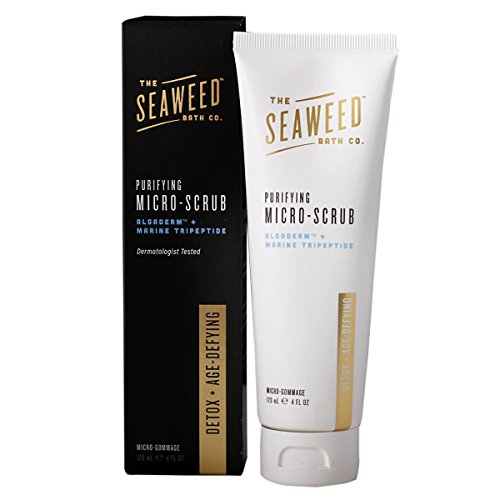 Product Cover The Seaweed Bath Detox + Age Defying Purifying Micro Scrub, Clinically Proven Ingredients, Vegan, 4 oz.