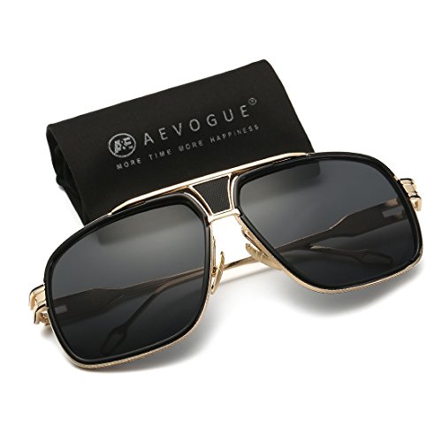 Product Cover AEVOGUE Sunglasses For Men Goggle Alloy Frame Brand Designer AE0336