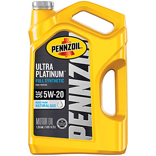 Product Cover Pennzoil 550045202 Ultra Platinum 5 Quart 5W-20 Full Synthetic Motor Oil (SN/GF-5 jug)