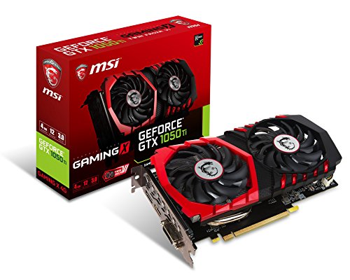 Product Cover MSI Gaming GeForce GTX 1050 Ti 4GB GDDR5 DirectX 12 Graphics Card