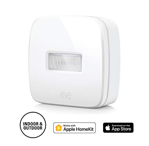 Product Cover Eve Motion - Smart Wireless Motion Sensor with IPX 3 Water Resistance, get Notifications, Automatically Trigger Accessories and Scenes, no Bridge Necessary, Bluetooth (Apple HomeKit)