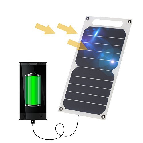 Product Cover Lixada 10W Solar Panel Charger 5V USB Ports for Cell Phone High Effiency Outdoor Activities Lighting Use Portable Ultra Thin Monocrystalline Silicon