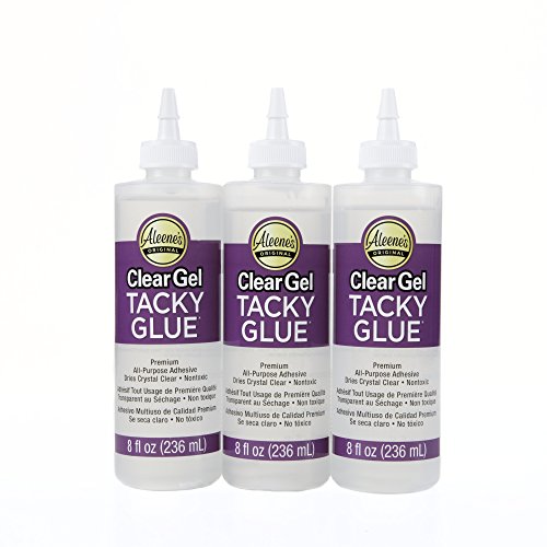 Product Cover Aleene's Clear Gel Tacky Glue 3 Pack, 8 oz