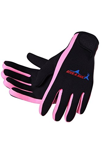 Product Cover DIVE & SAIL Wetsuits 1.5 mm Premium Neoprene Gloves Scuba Diving Five Finger Glove