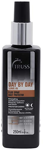 Product Cover TRUSS Day By Day Heat Protectant Spray for Hair - Leave-In Detangler Spray, Thermal Heat Protector, Frizz Control, Blowout - Moisturizing Nourishes & Protects Hair from Blow Drying & Hot Irons